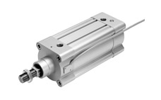 Standard cylinder with displacement encoder DDPC