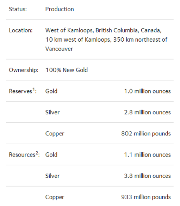 New Gold updates mining plans for Rainy River and New Afton