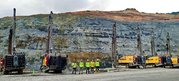 Excellent feats of FlexiROC D65 in a giant copper mine
